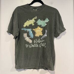 Welcome to Walt’s world‎ Disney Parks countries tee